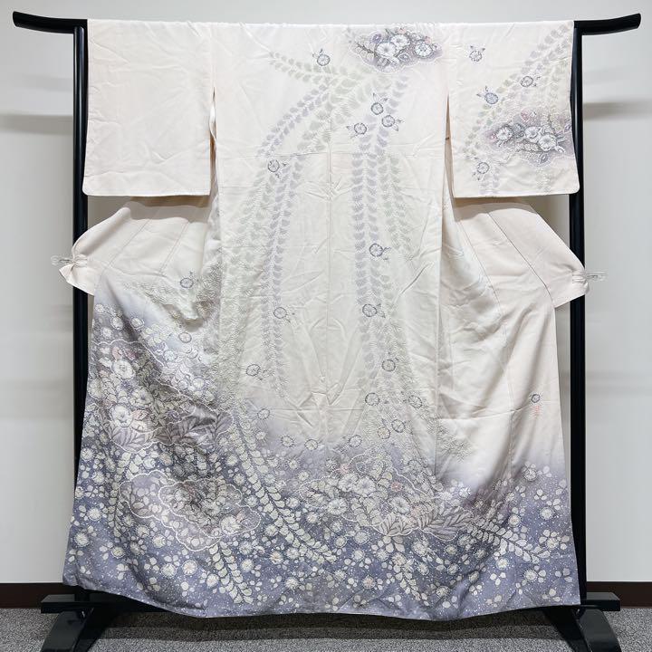 専用２点　作家もの　白地の辻ヶ花の訪問着　着物