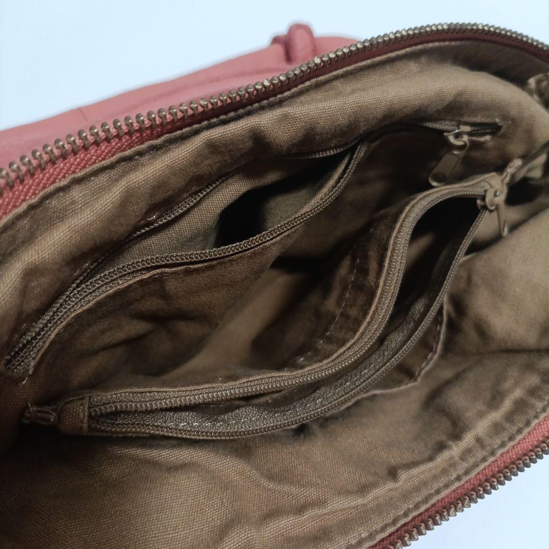 【極美品】Beaure 2way レザー 革 バッグ 大容量 ビューレ