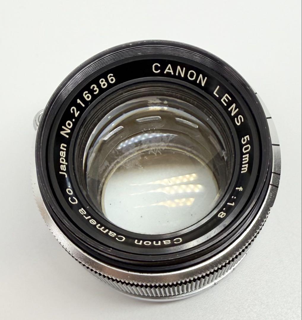 【動作品】Canon L2 50mm f1.8 フィルムカメラ 動作確認済み 動作品】Canon L2 50mm f1.8 フィルムカメラ 動作確認済み