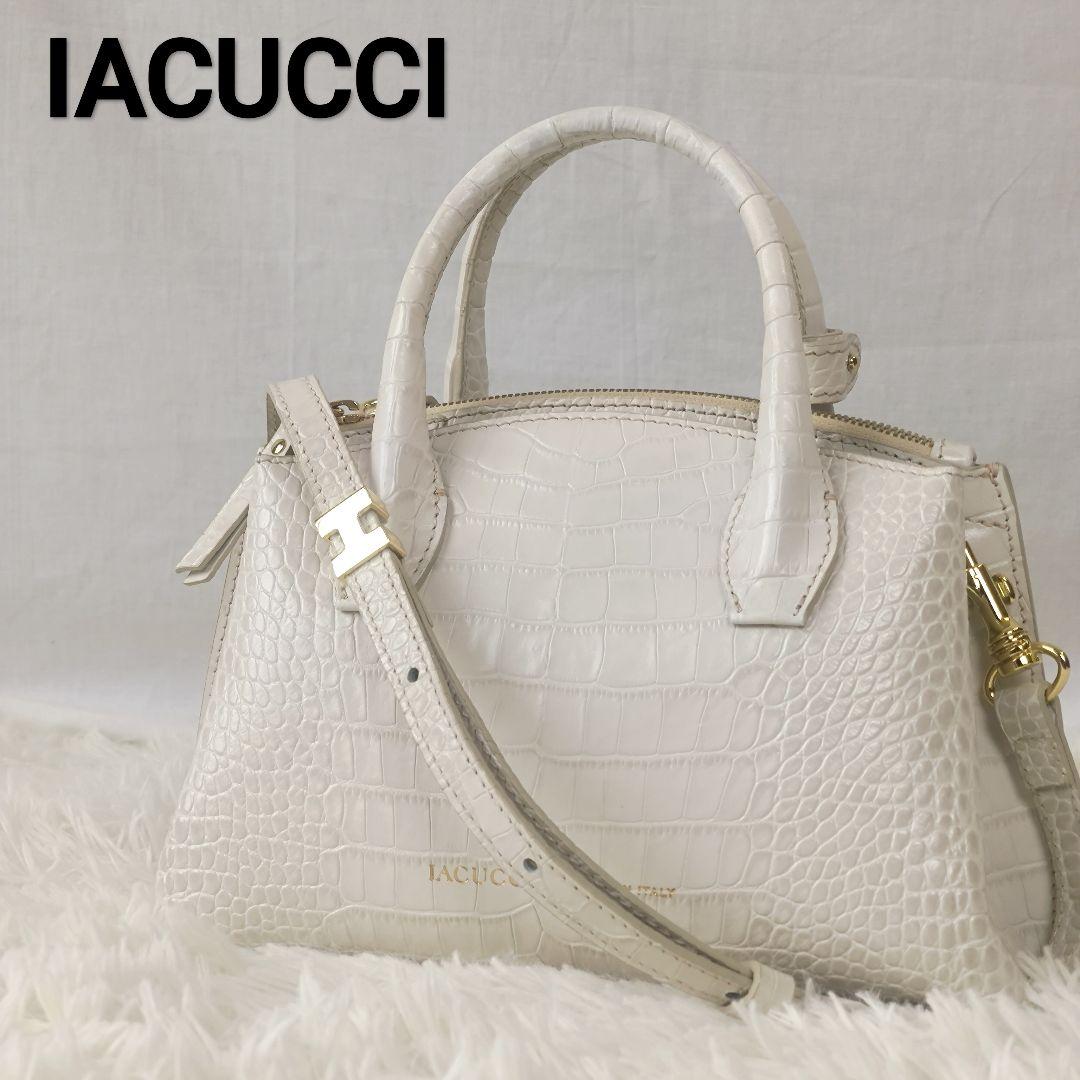 IACUCCI イアクッチ ベラールS クロコ 2way ショルダーバック