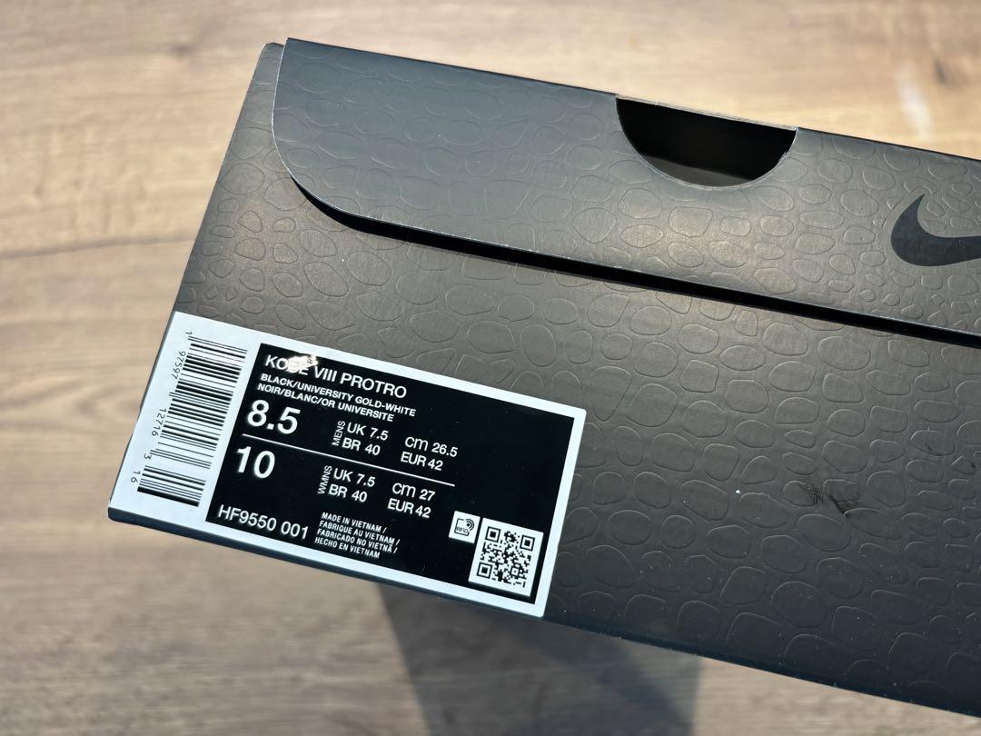 Nike コービー kobe 8 プロトロ ブラック 26.5cm