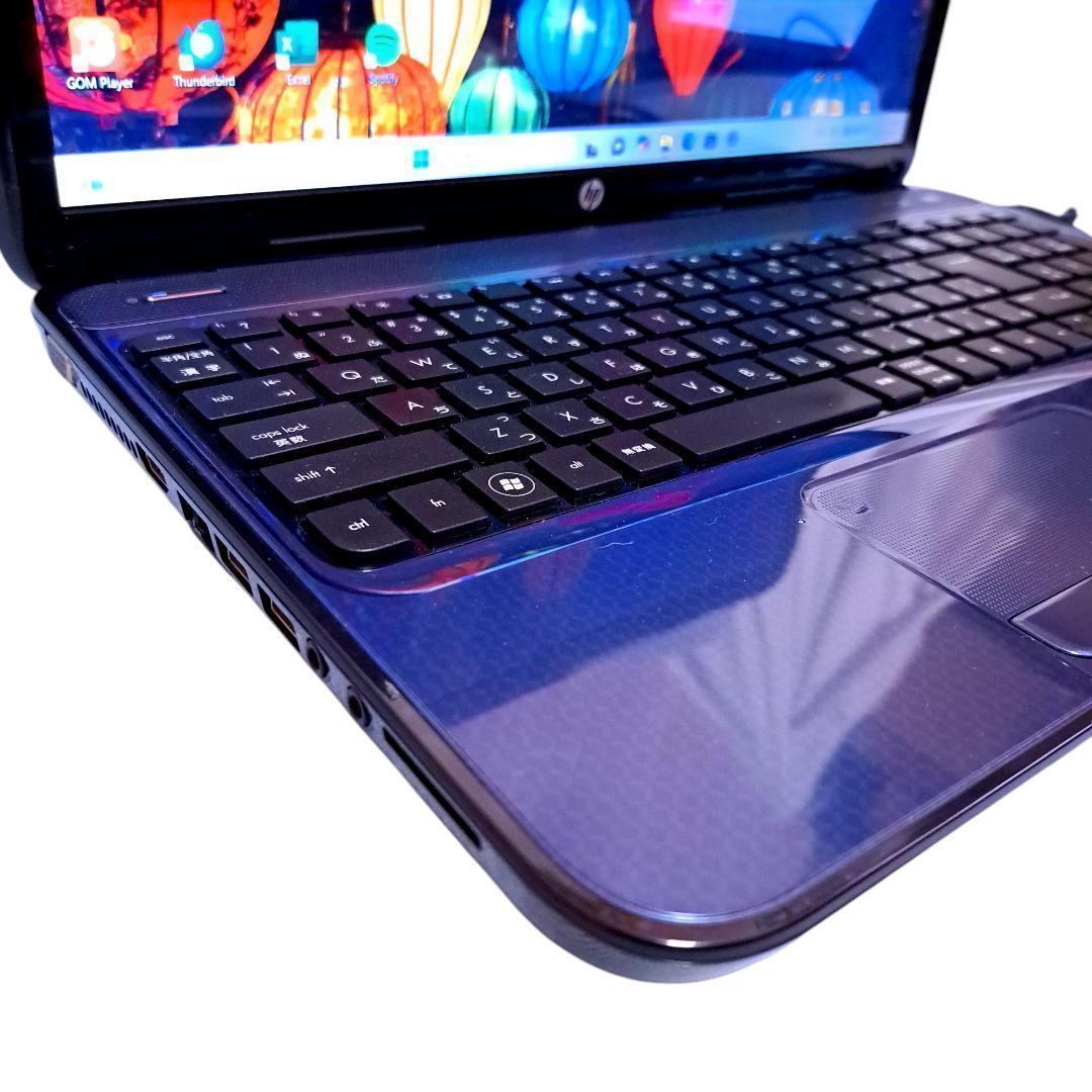 驚速 ノートパソコン hp Windows11 オフィス i7 16GB