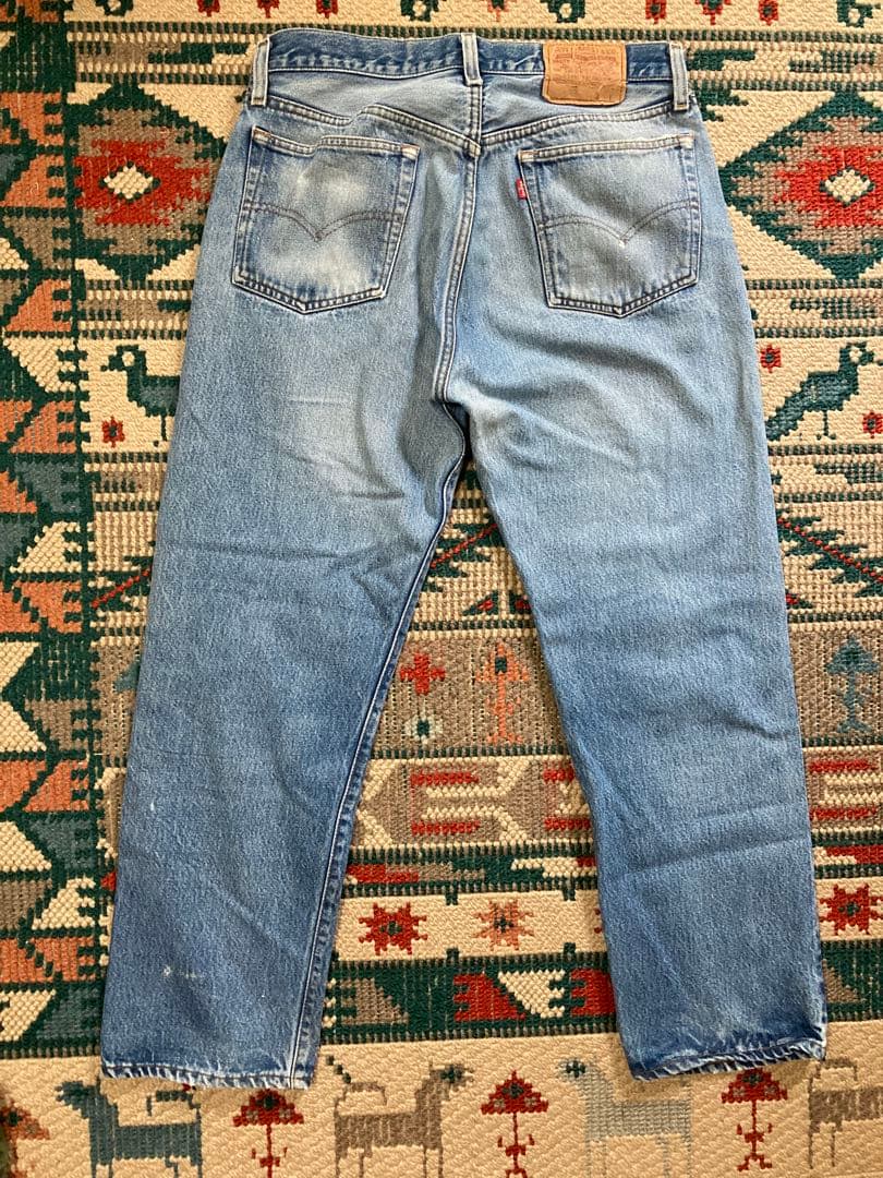 80s USA製リーバイス501 赤耳 オリジナル 555 バレンシア製 W33 80s USA製リーバイス501 赤耳 オリジナル 555 バレンシア製 W33