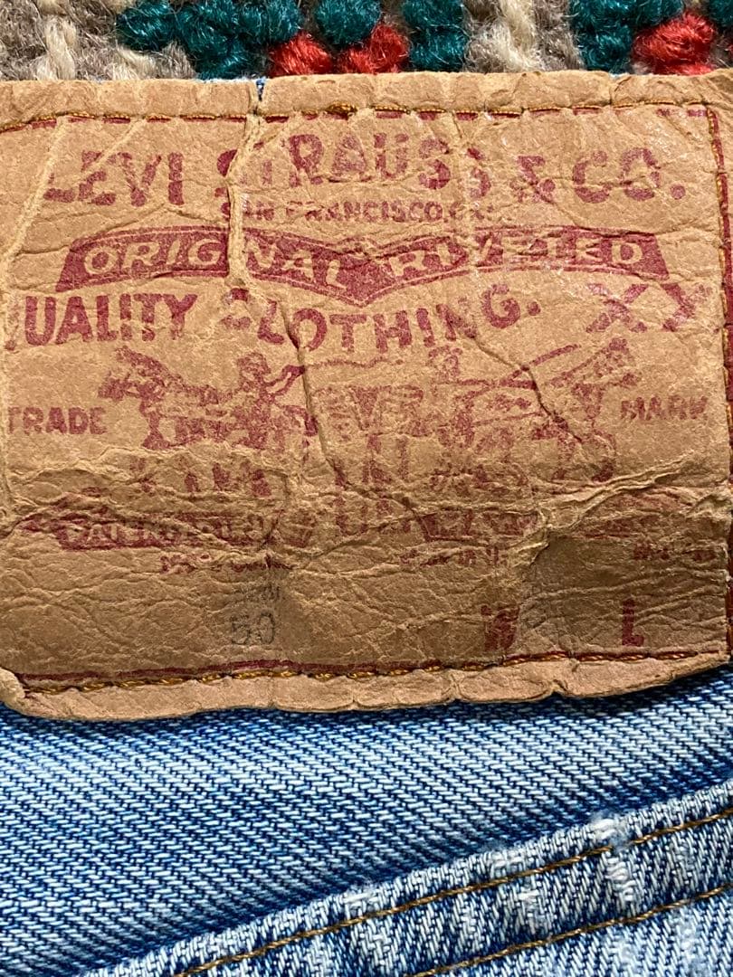 80s USA製リーバイス501 赤耳 オリジナル 555 バレンシア製 W33 80s USA製リーバイス501 赤耳 オリジナル 555 バレンシア製 W33