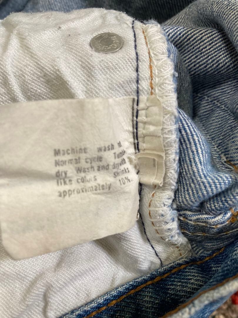 80s USA製リーバイス501 赤耳 オリジナル 555 バレンシア製 W33 80s USA製リーバイス501 赤耳 オリジナル 555 バレンシア製 W33