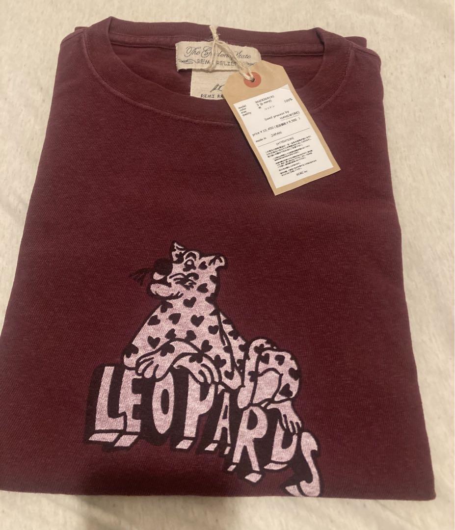 レミレリーフ　リサイクル天竺スペシャル加工T LEOPARDS