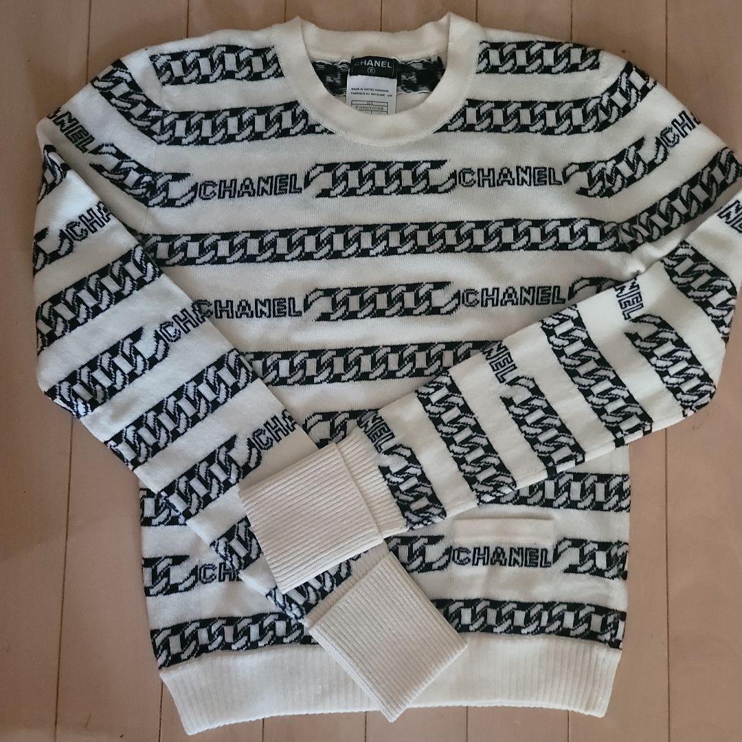 シャネル　カシミヤ　セーター　美品