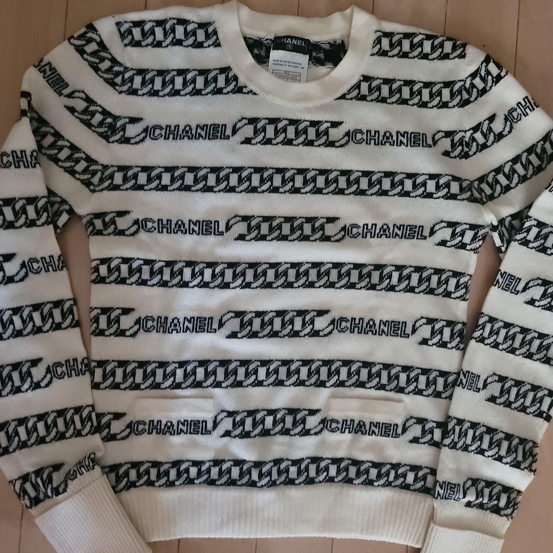 シャネル　カシミヤ　セーター　美品