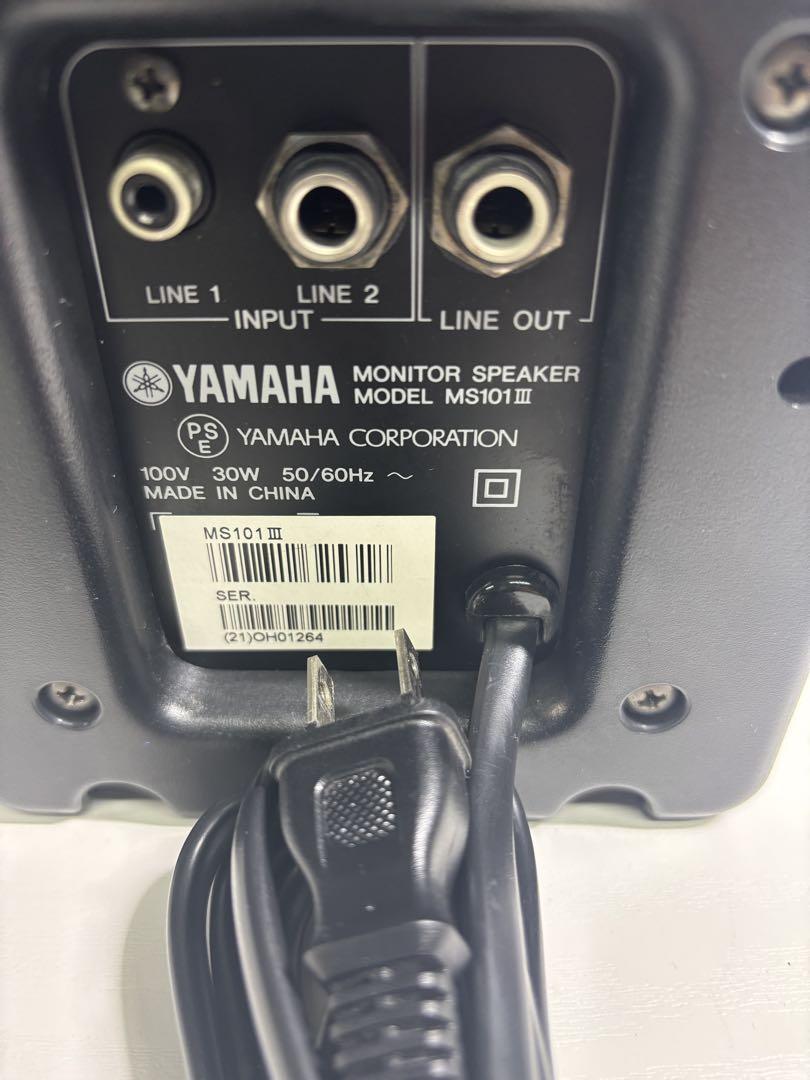 YAMAHA MS101 Ⅲ パワードモニタースピーカー