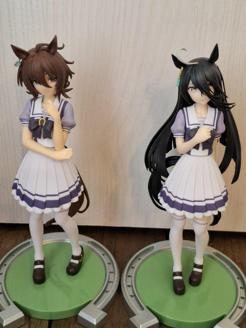 ウマ娘　フィギュア　制服　アグネスタキオン・マンハッタンカフェ・オグリ…他 ウマ娘 プリティーダービー マンハッタンカフェ