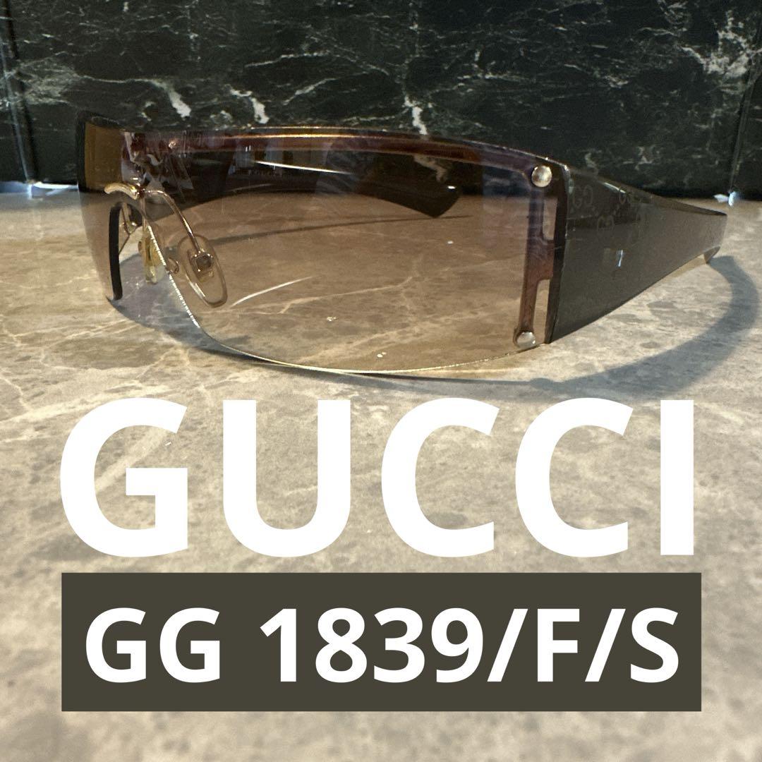 【美品】GUCCI 1839/S/F BMBDR サングラス