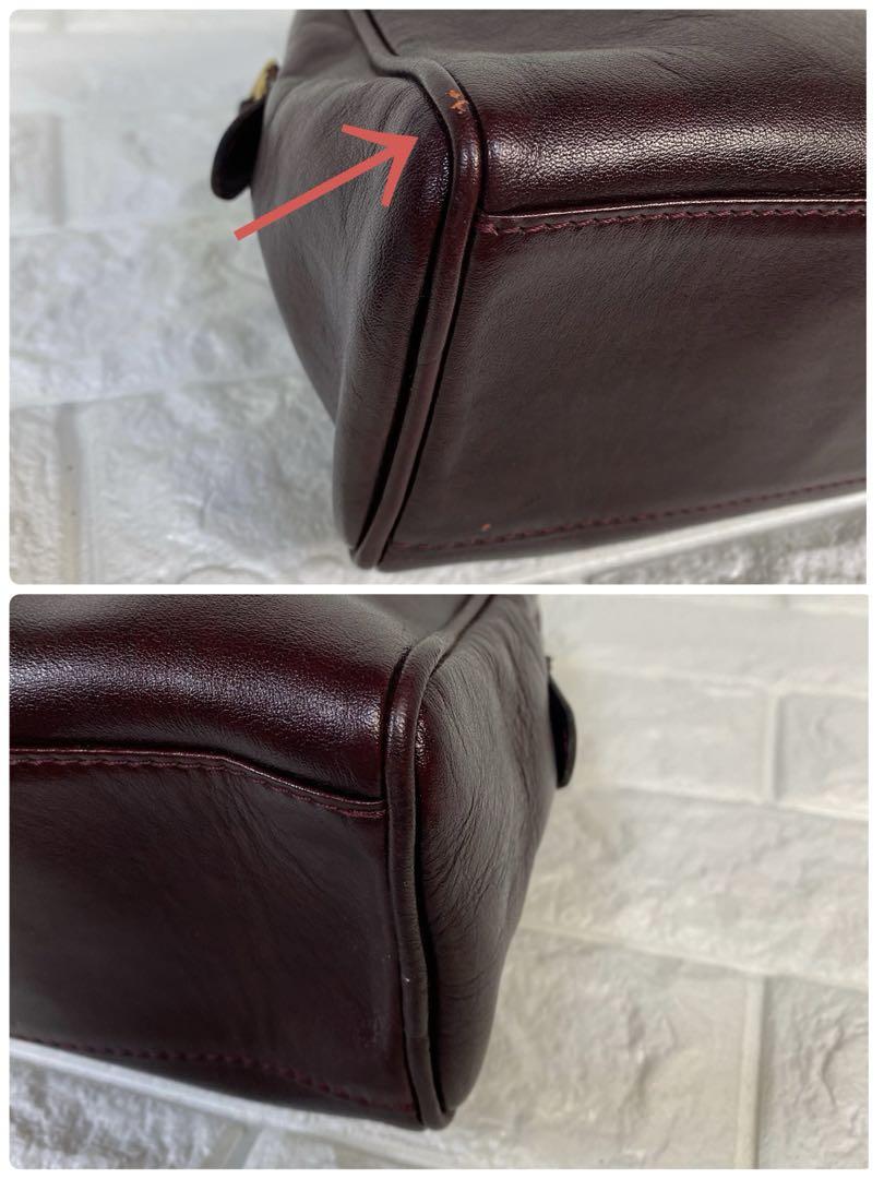 ゴールドファイル 2way ショルダーバッグ ハンドバッグ レザー