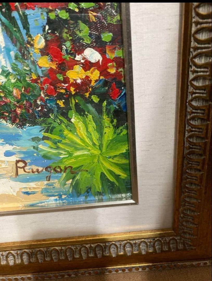 地中海への道」 セルジュ・ルゴン P20号 地中海への道