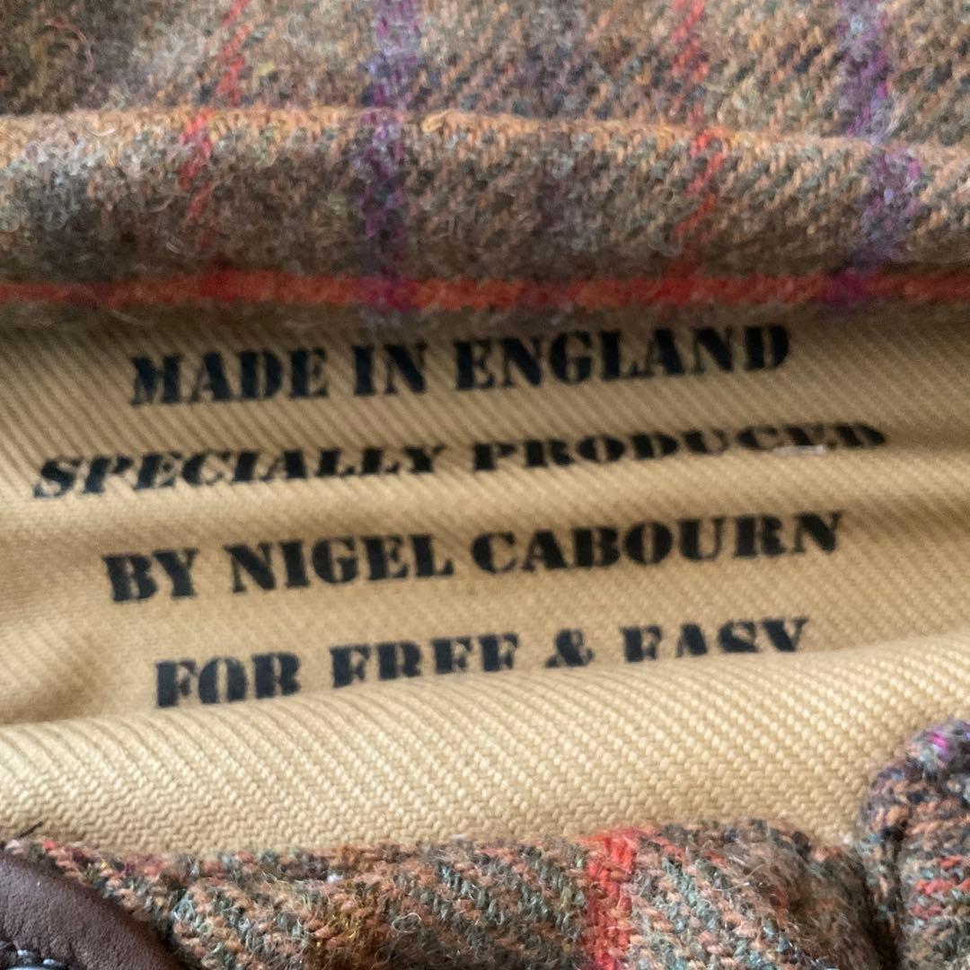 Free&Easy別注 ナイジェルケーボン ハリスツイード 鞄 バッグ 英国製 Free&Easy別注 ナイジェルケーボン ハリスツイード 鞄 バッグ 英国製