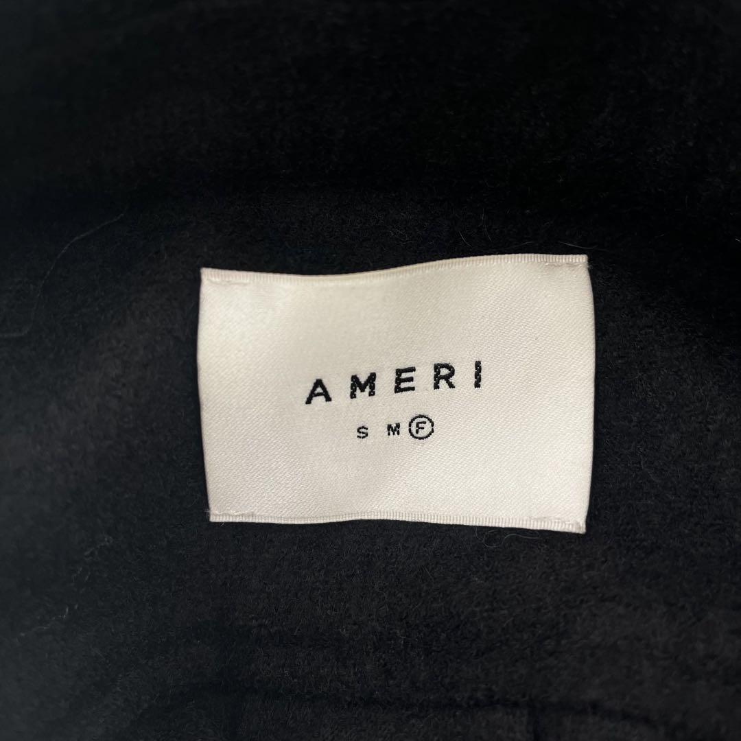 美品】AMERIアメリ ポケットオーバーサイズシャツ ベルト