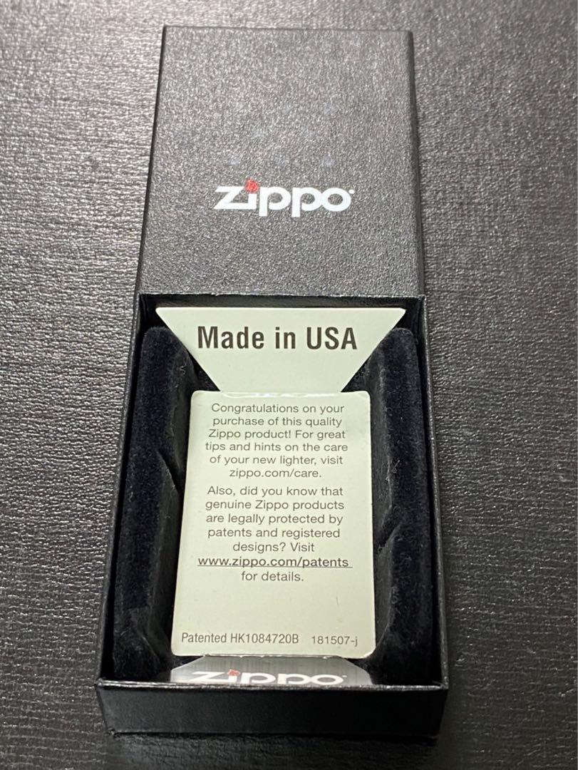 zippo アメリカンスピリット 本革 立体メタル 限定品 2018年製 ③
