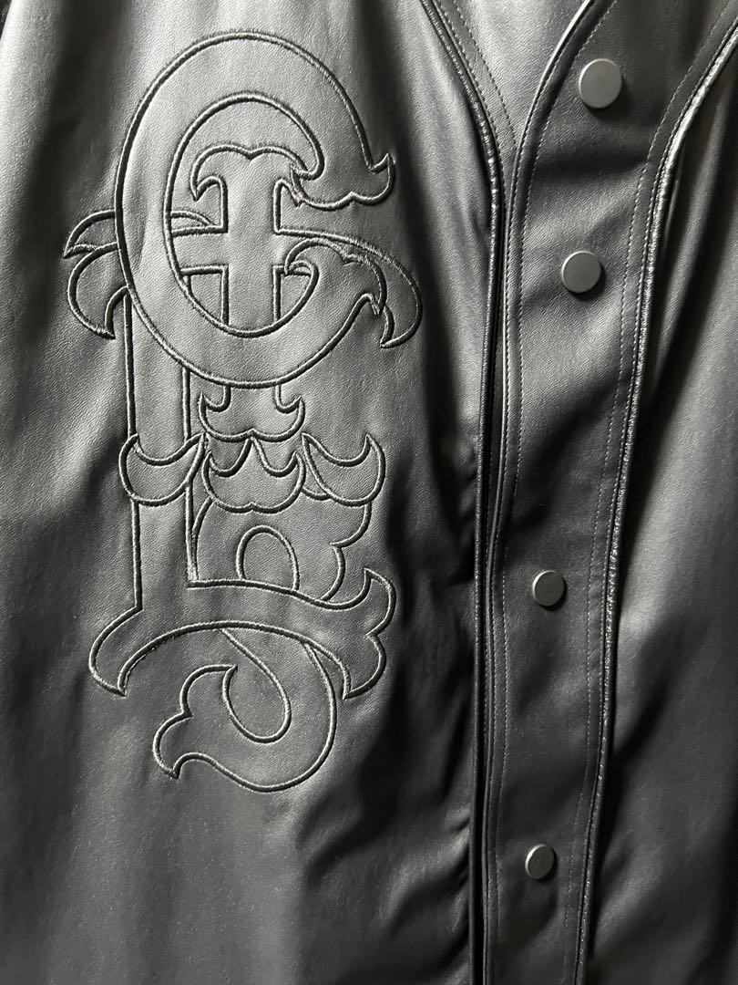 cvtvlist レザー　baseball シャツ cvtvlist CTLS レザーベースボールシャツ ブラック - メルカリ