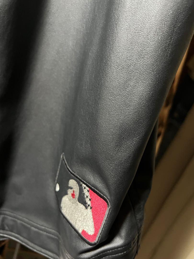 cvtvlist レザー　baseball シャツ cvtvlist CTLS レザーベースボールシャツ ブラック - メルカリ