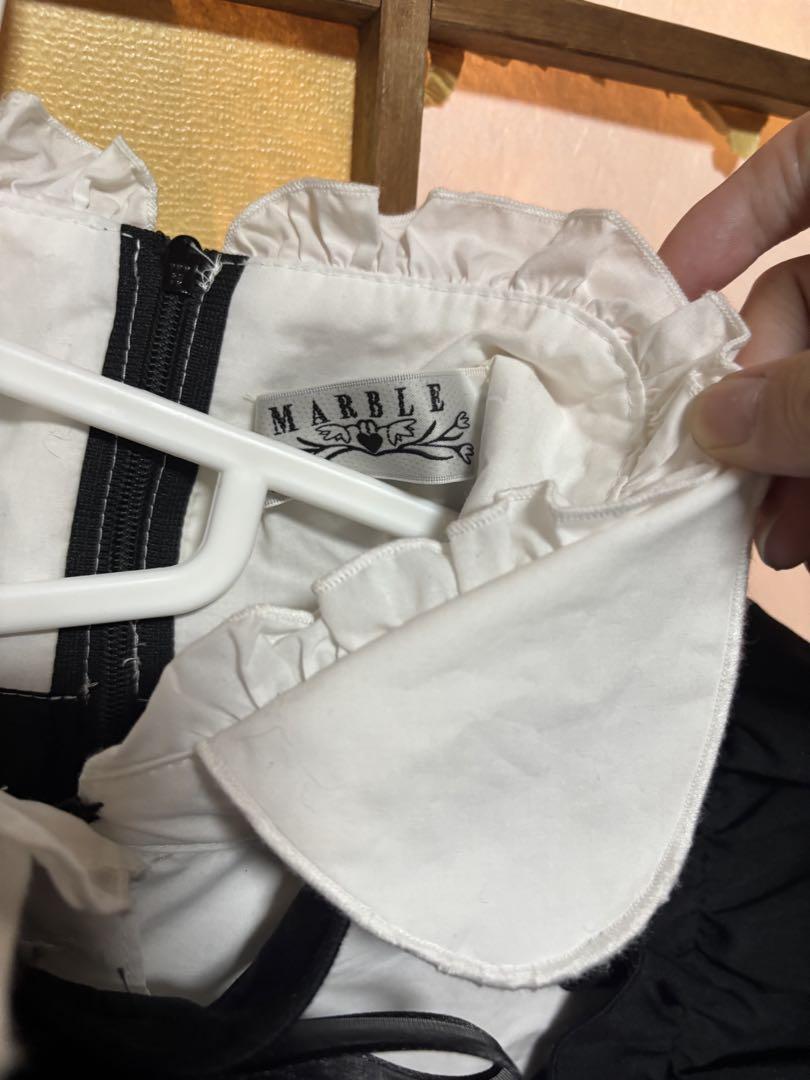 MARBLE ゴスロリ コスプレ衣装 ブラック コスチューム・コスプレ