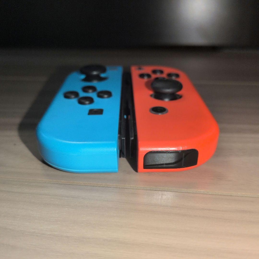 Nintendo Switch joy-con ネオンブルー ネオンレッド 美品 - メルカリ