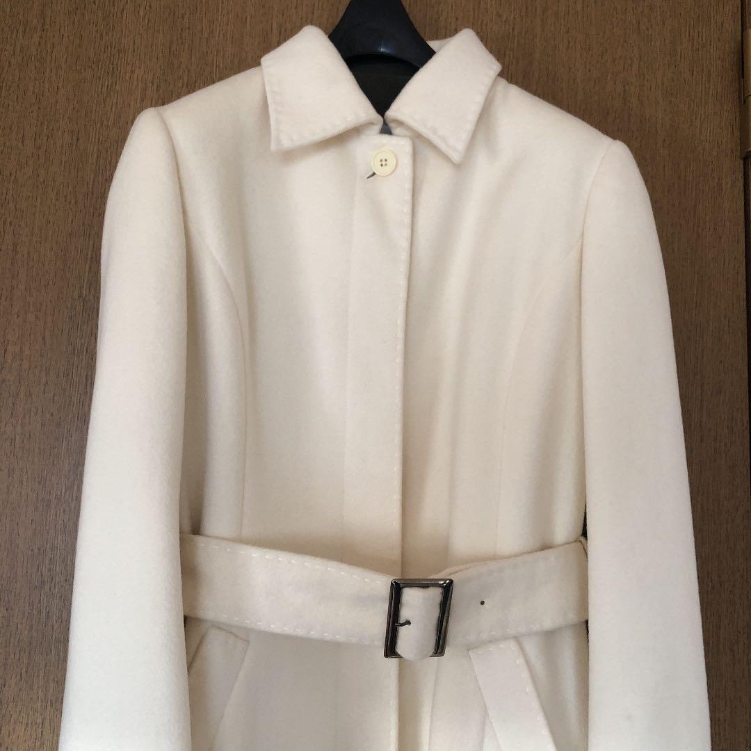 LAUTREAMONT（ロートレアモン）アンゴラ＆ウールロングコート size2 LAUTREAMONT（ロートレアモン）アンゴラ＆ウールロングコート