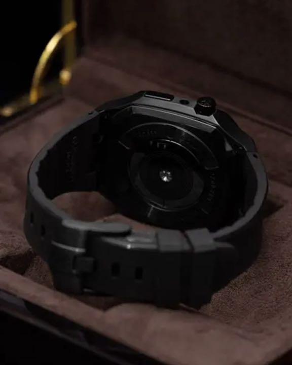 最終価格:ゴールデンコンセプト 黒×黒44MM xEbHA-m90391151683 AppleWatch用 新品正規店