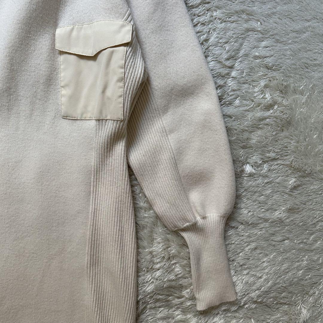《Rosary moon》hoodie knit dress ニットワンピース