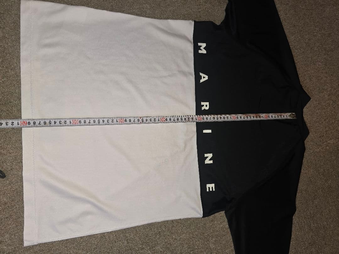 MUTE MARINE ロゴ モックネックシャツ サイズ7