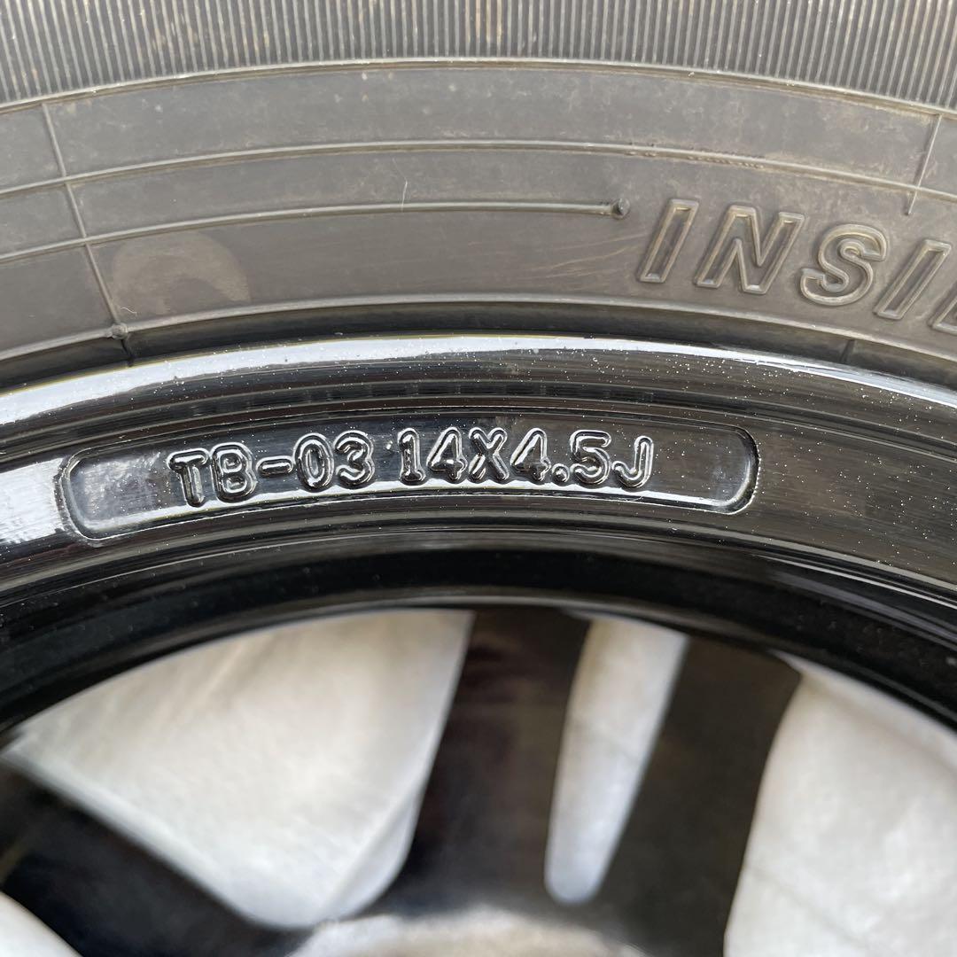 155/65R14 スタッドレス ホイールセット ヨコハマ IG70 2/2