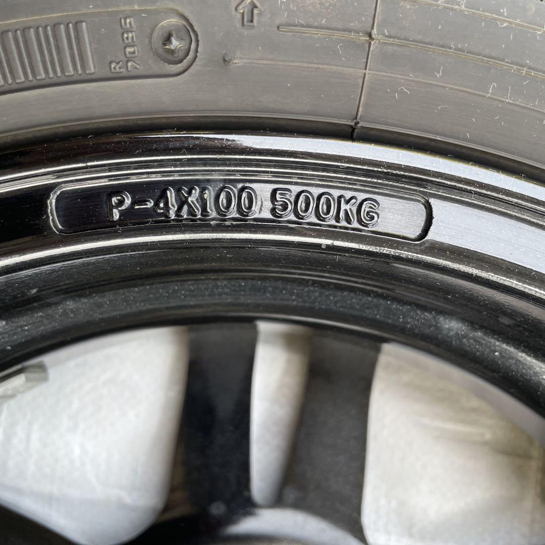 155/65R14 スタッドレス ホイールセット ヨコハマ IG70 2/2