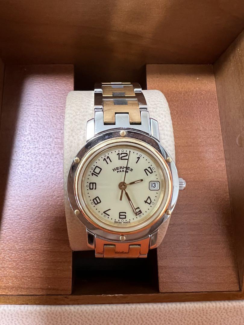 【正規品・美品】HERMES エルメス クリッパーCL4.220 レディース時計時計