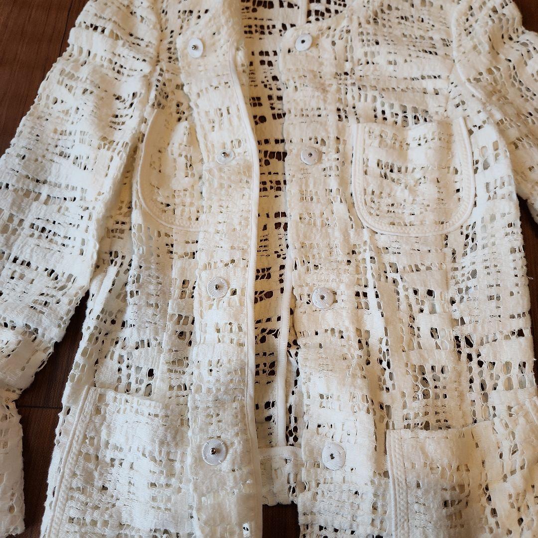 夏物エスカーダESCADA　レーススーツ