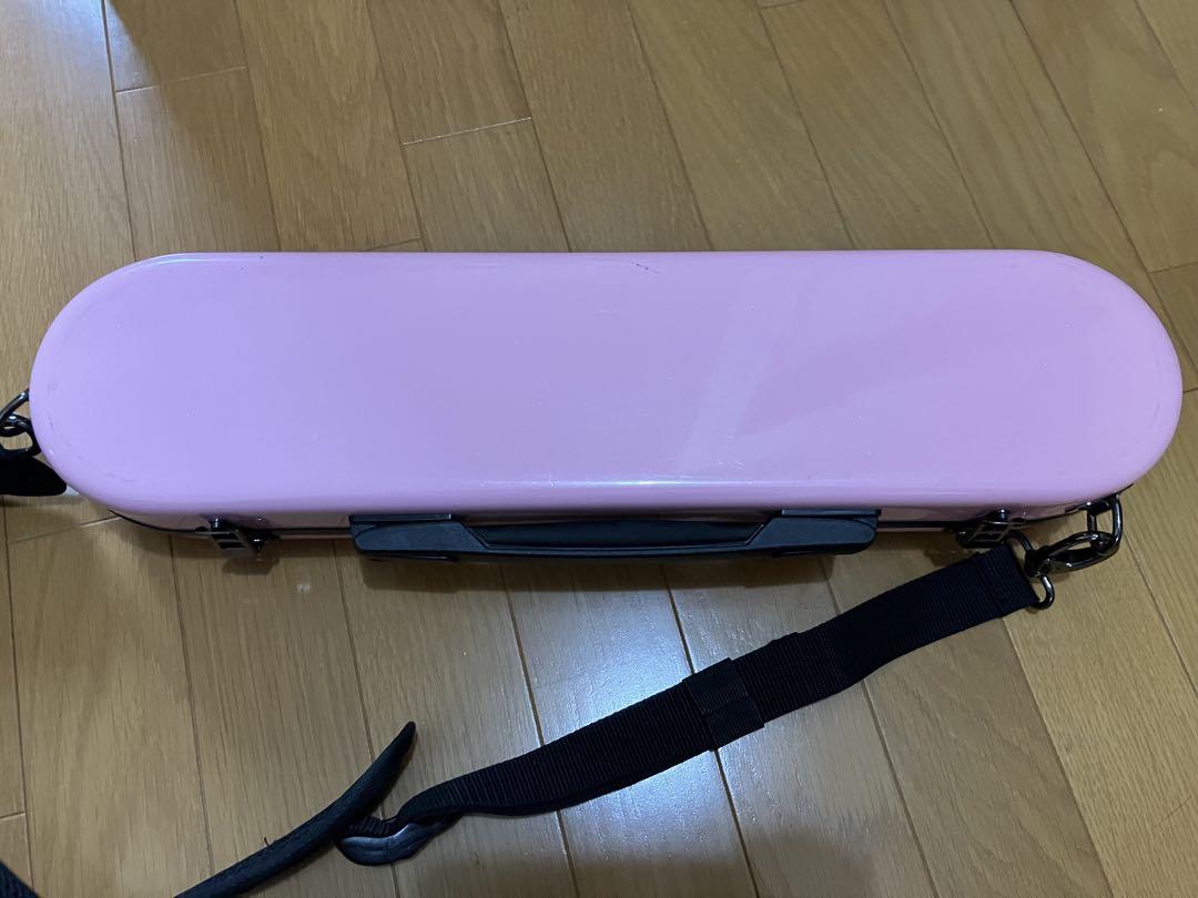 C.C.シャイニーケースII フルート用ケース パステルピンク