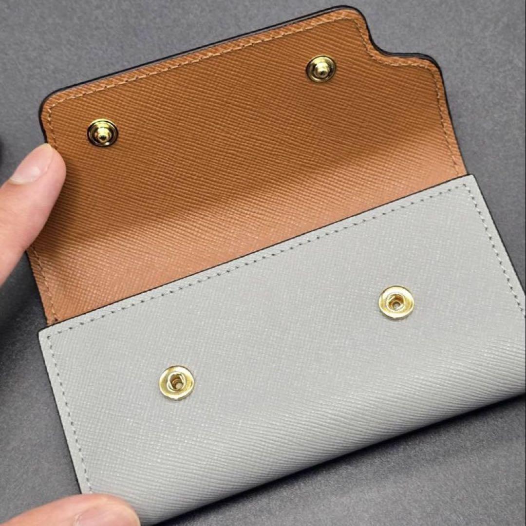 【新品】MARNI マルニ キーケース 6連 バイカラー レザー ボルドー