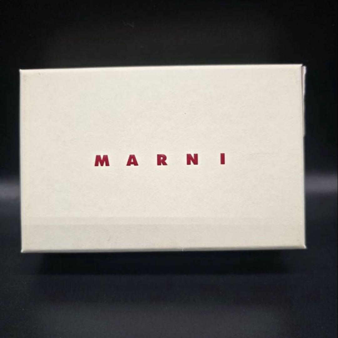 【新品】MARNI マルニ キーケース 6連 バイカラー レザー ボルドー