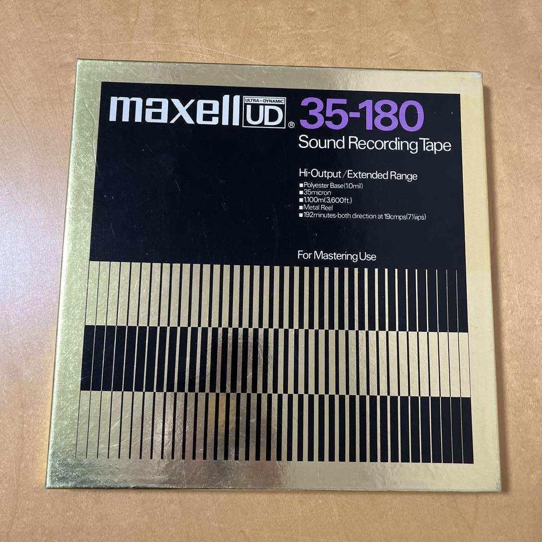maxell UD 35-180 オープンリール　録音済み