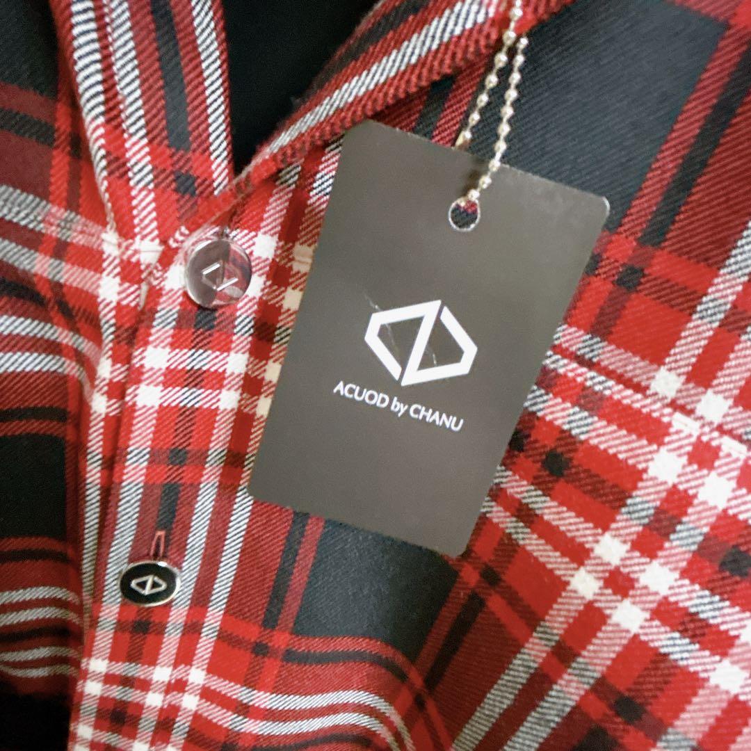 トップス ACUOD by CHANU FRONT Tartan RIb shirts
