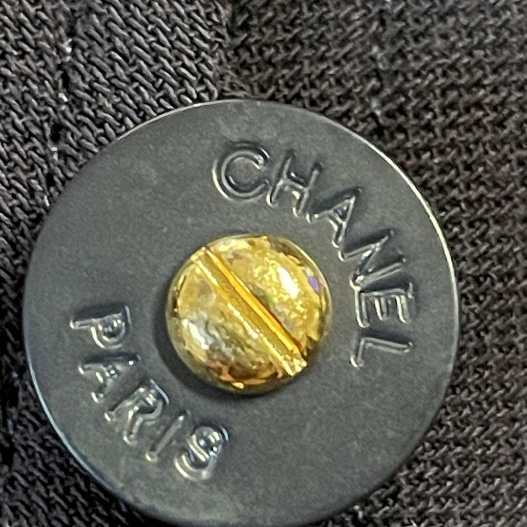 【美品】CHANEL シャネル ジャケット ヴィンテージ ココマーク 金ボタン 画像9