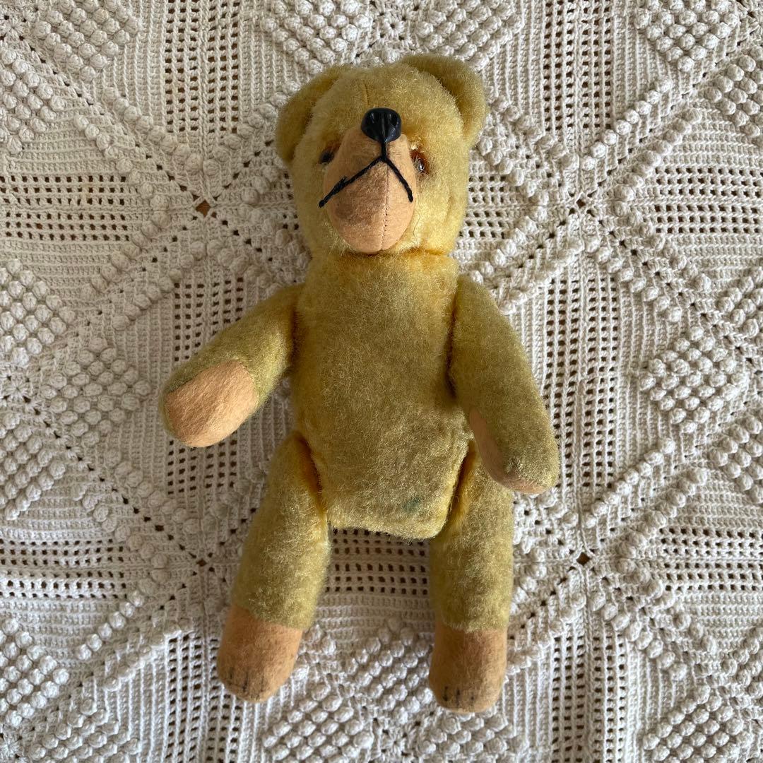 60年代手作りアンティーククマさん人形