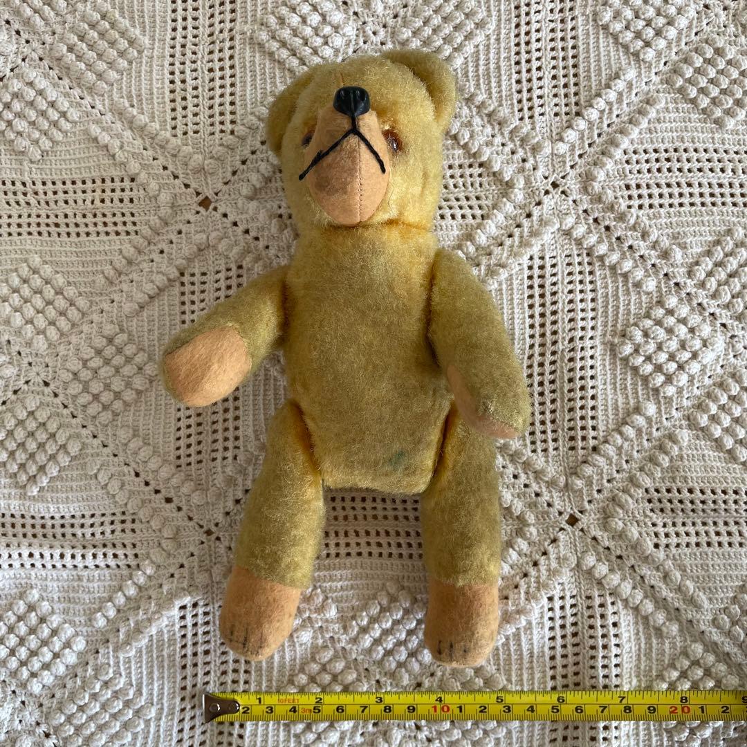 60年代手作りアンティーククマさん人形