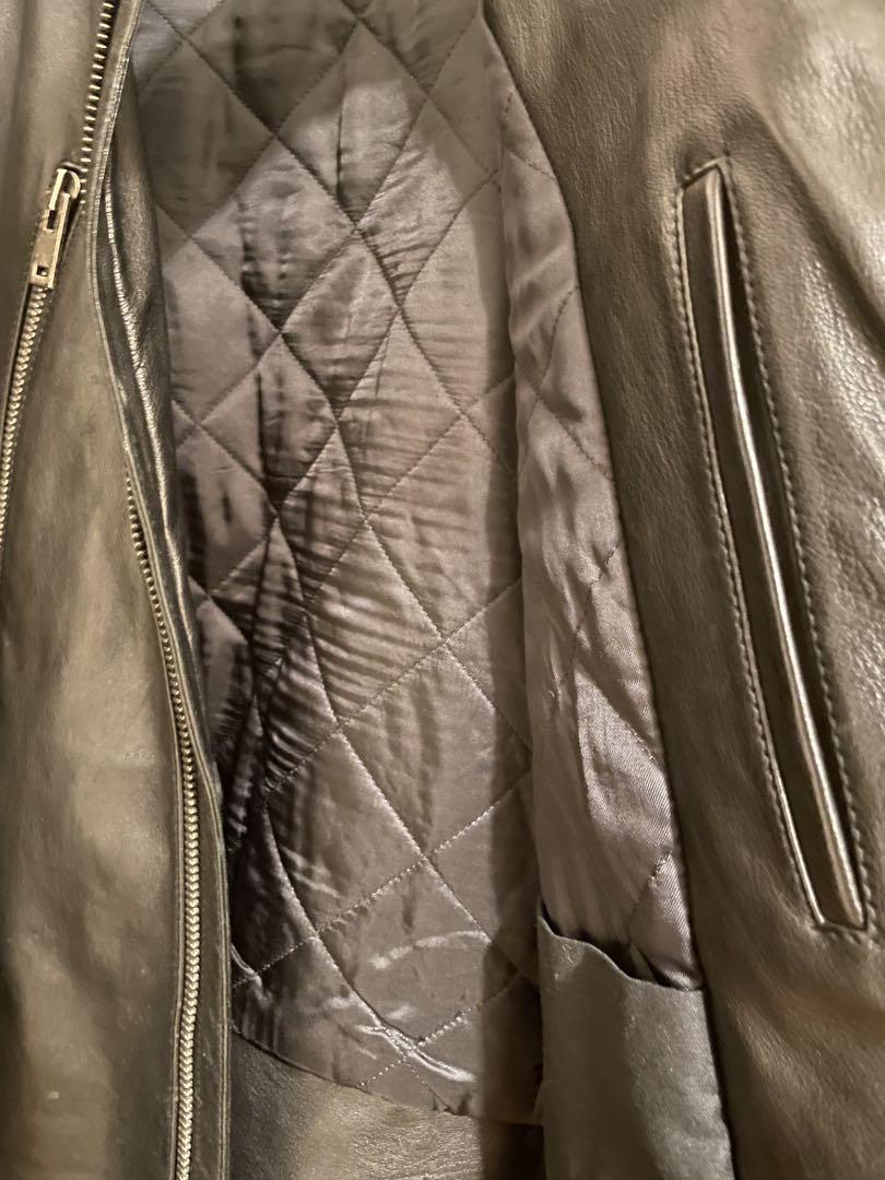 【特価】Maison Margiela レザージャケット ハの字ライダース