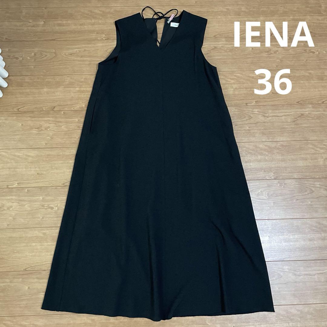 2024 IENA イエナ　Mi * バックリボンAラインワンピース Mi * バックリボンAラインワンピースのコーディネートスナップ