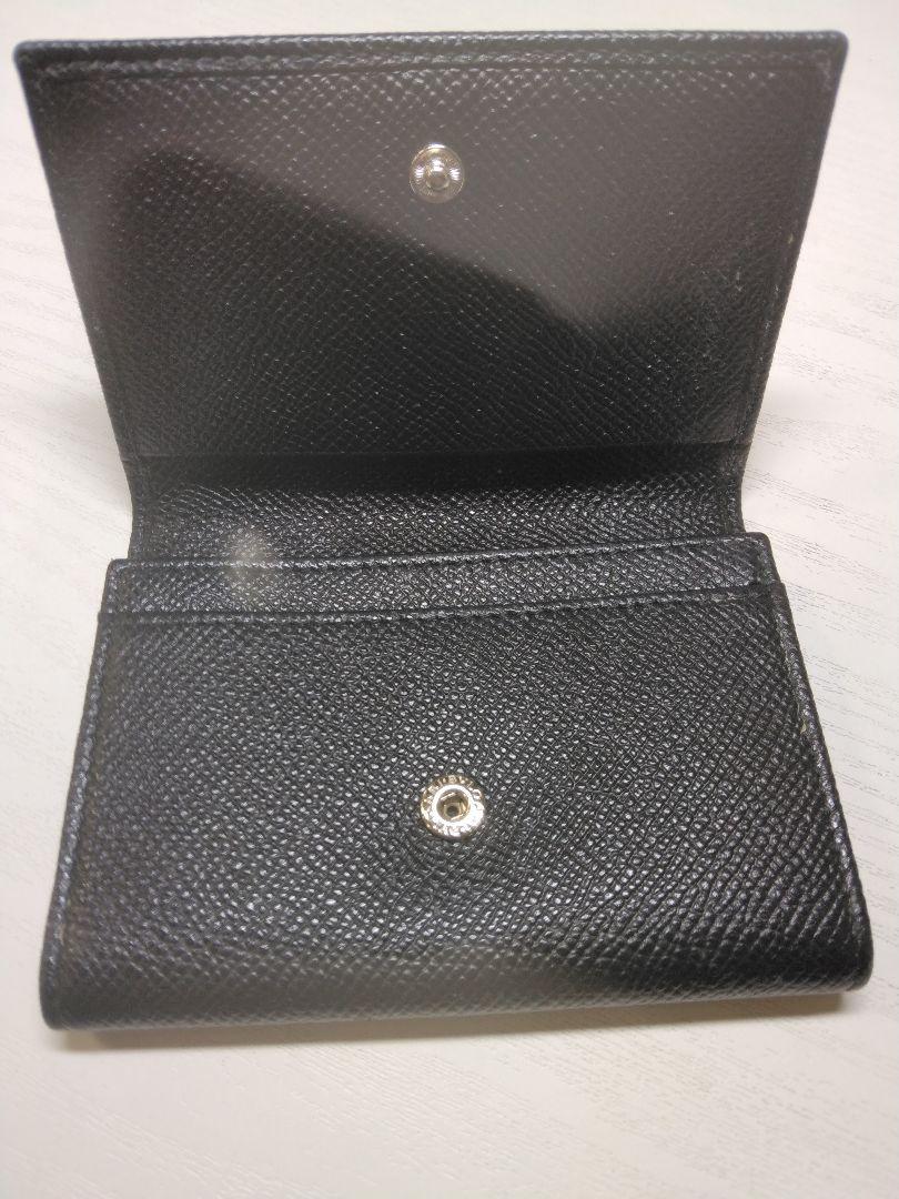 ブルガリ　BVLGARI　カードホルダー　名刺入れ　ブラック