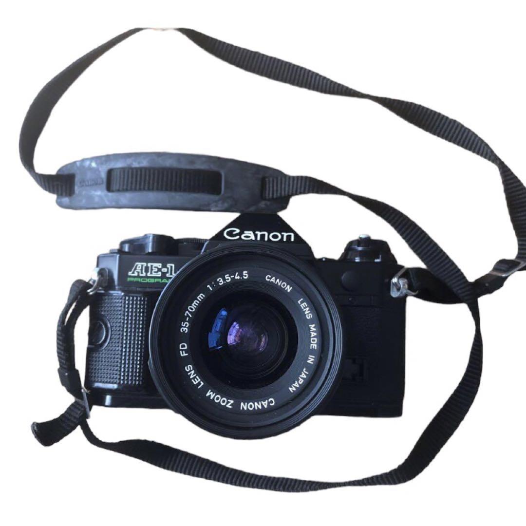 ジャンク Canon AE-1 PROGRAM フィルムカメラ