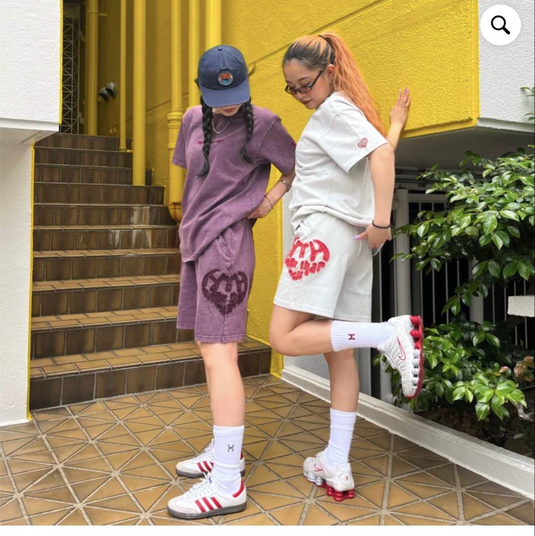 hth Hotter Than Hell トップス パープル 半袖