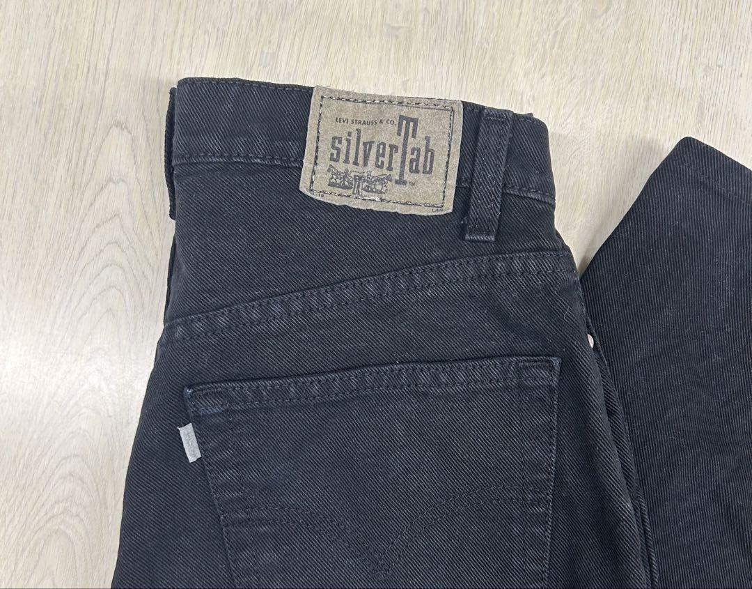 希少 Levi’s SilverTab シルバータブBAGGY ブラックW30