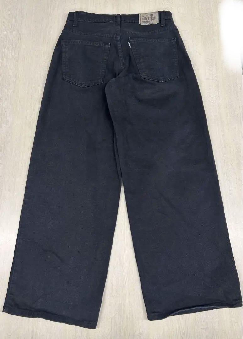 希少 Levi’s SilverTab シルバータブBAGGY ブラックW30
