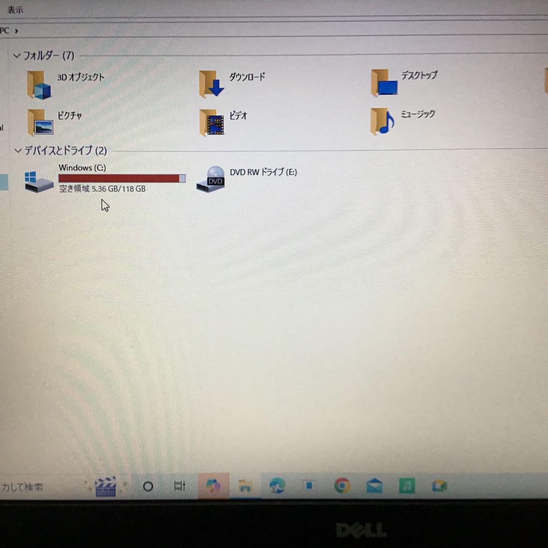 DELL VOSTORO Windows10 メモリ8GB 128GB SSD