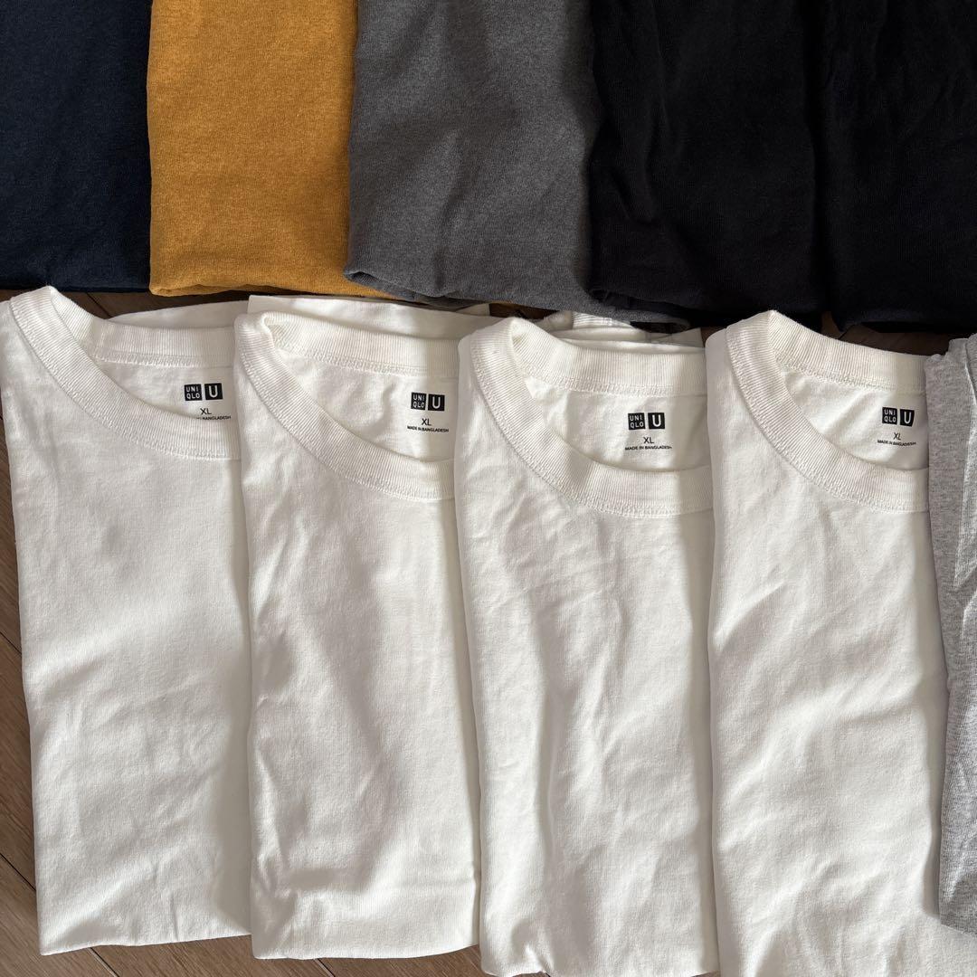 ユニクロU クルーネックTシャツ 男女兼用 UNIQLO 13枚セット 7色