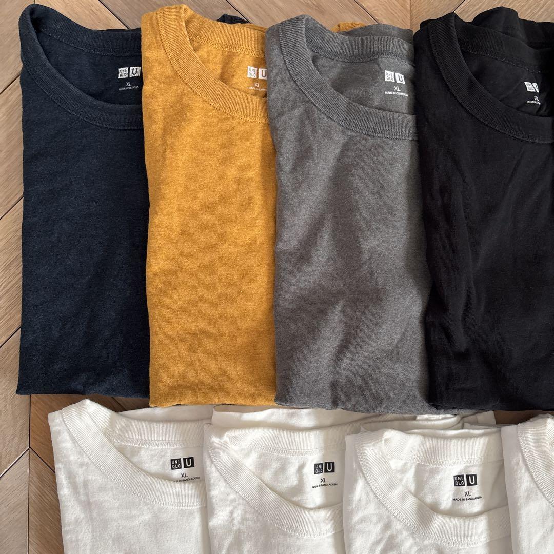 ユニクロU クルーネックTシャツ 男女兼用 UNIQLO 13枚セット 7色